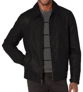 Tommy Hilfiger Men's Classic Faux Leather Jacket